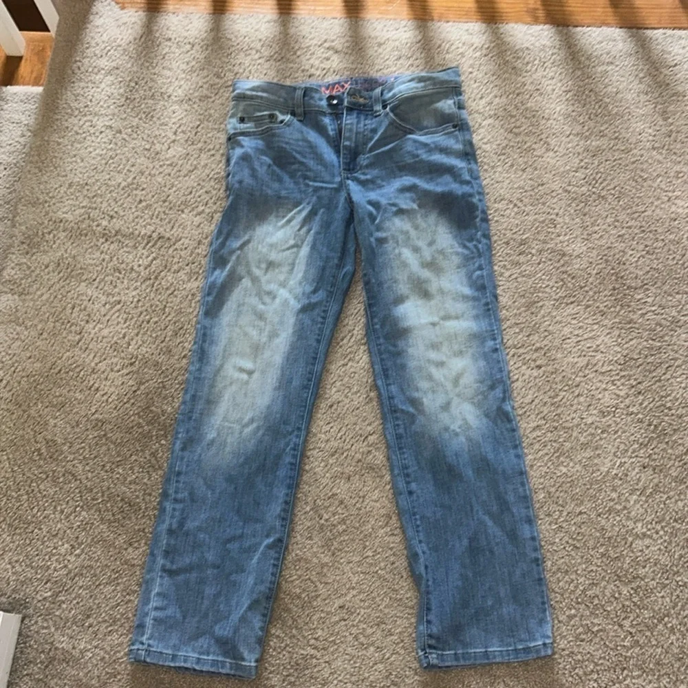 Urban Pipeline Boys Straight Leg Jeans Size 12 Blue Denim Pants